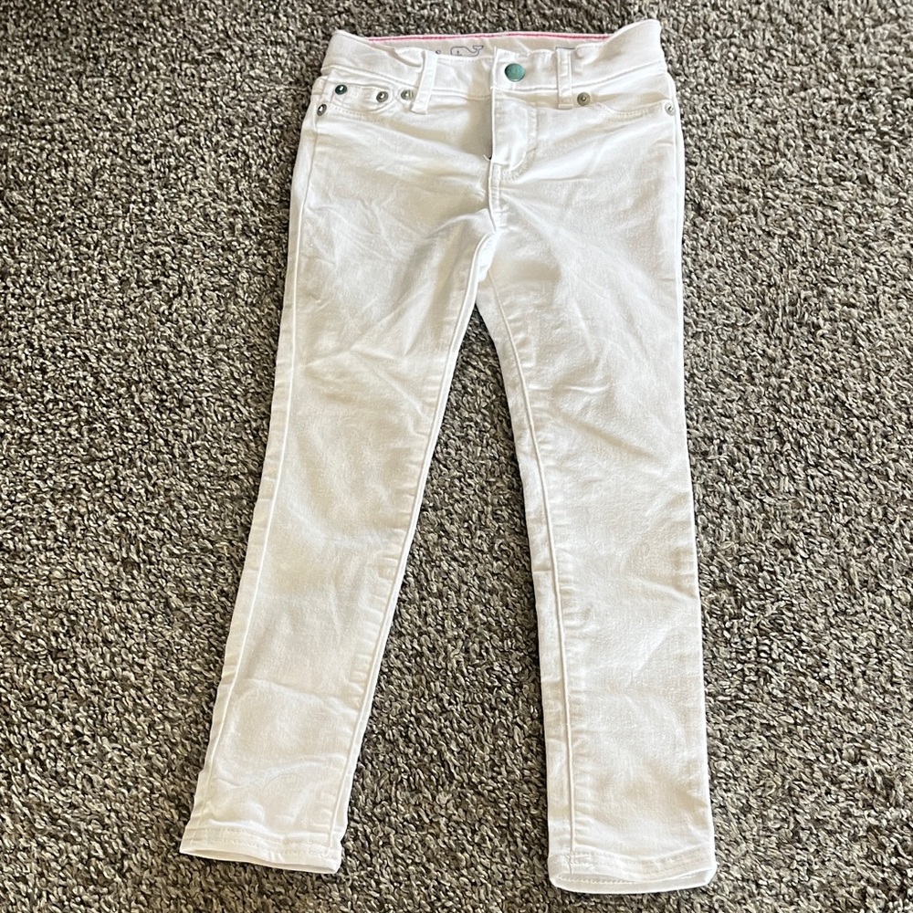 Vineyard Vines White Kids Jeans